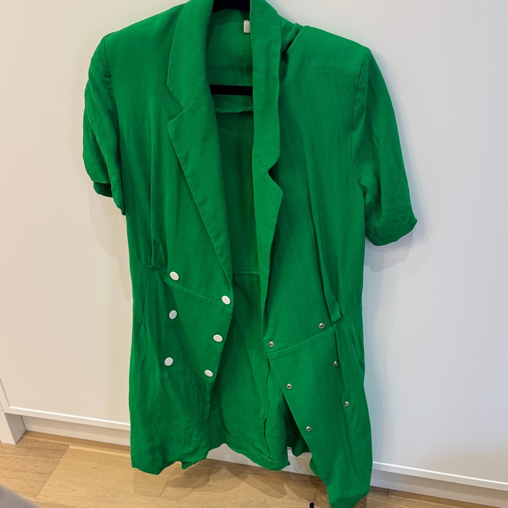 Sandro Bright Green Blazer